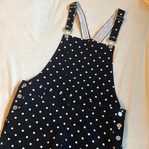 Forever 21 Polka Dot Overalls